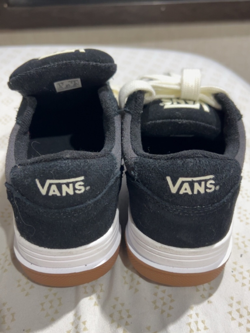 Vans Mens Black HYLANE Low Top Sneakers